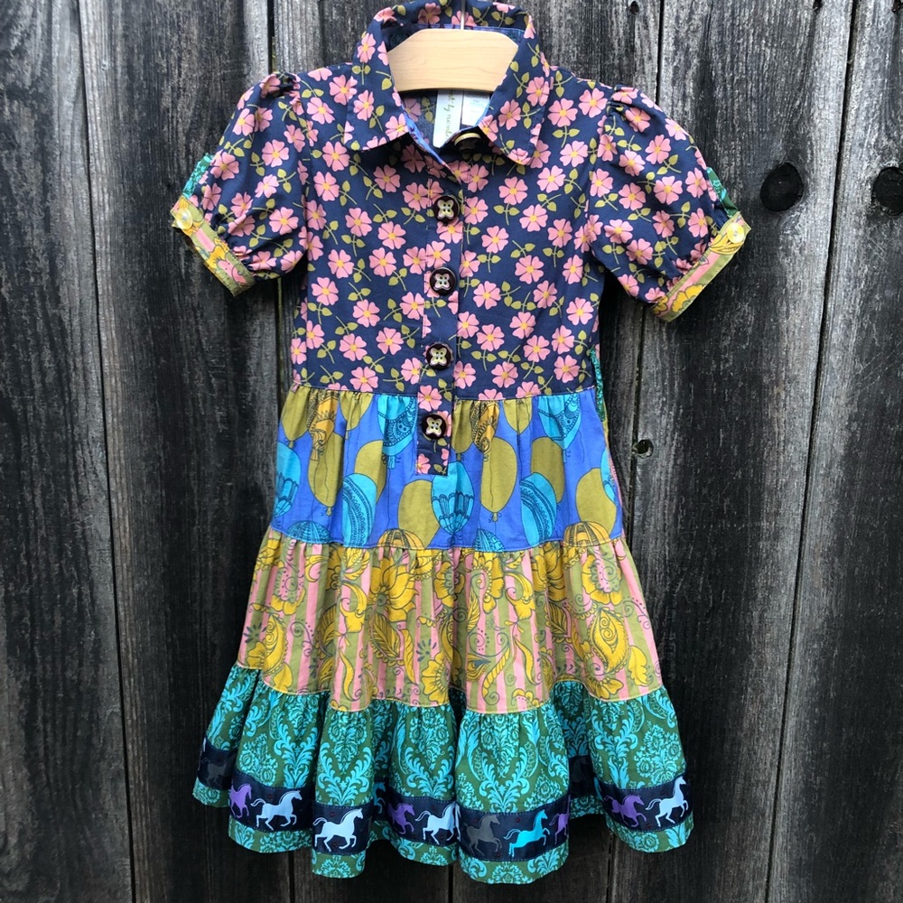 Matilda Jane Paint By Numbers Dress, size 4